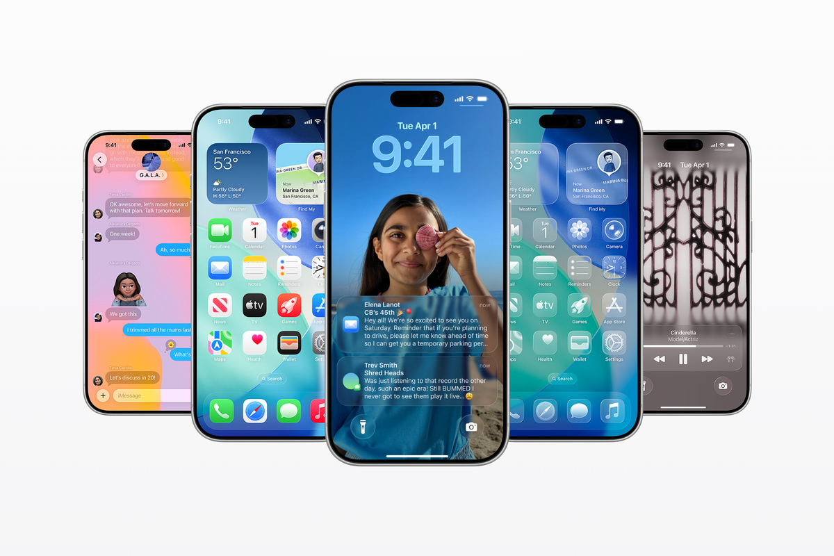 iPhone 17 with iOS 26 update