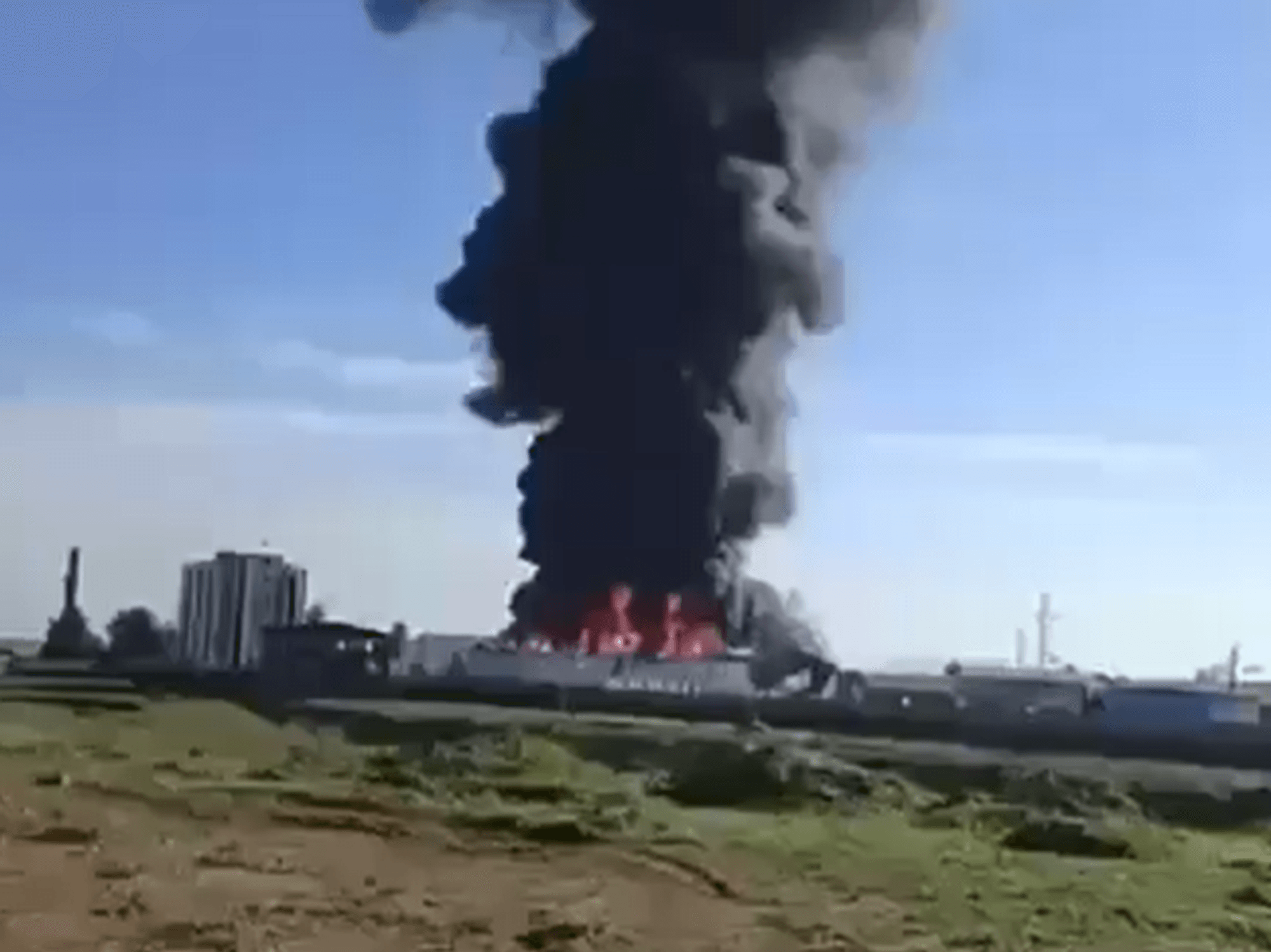 Iran Castrol drone strike