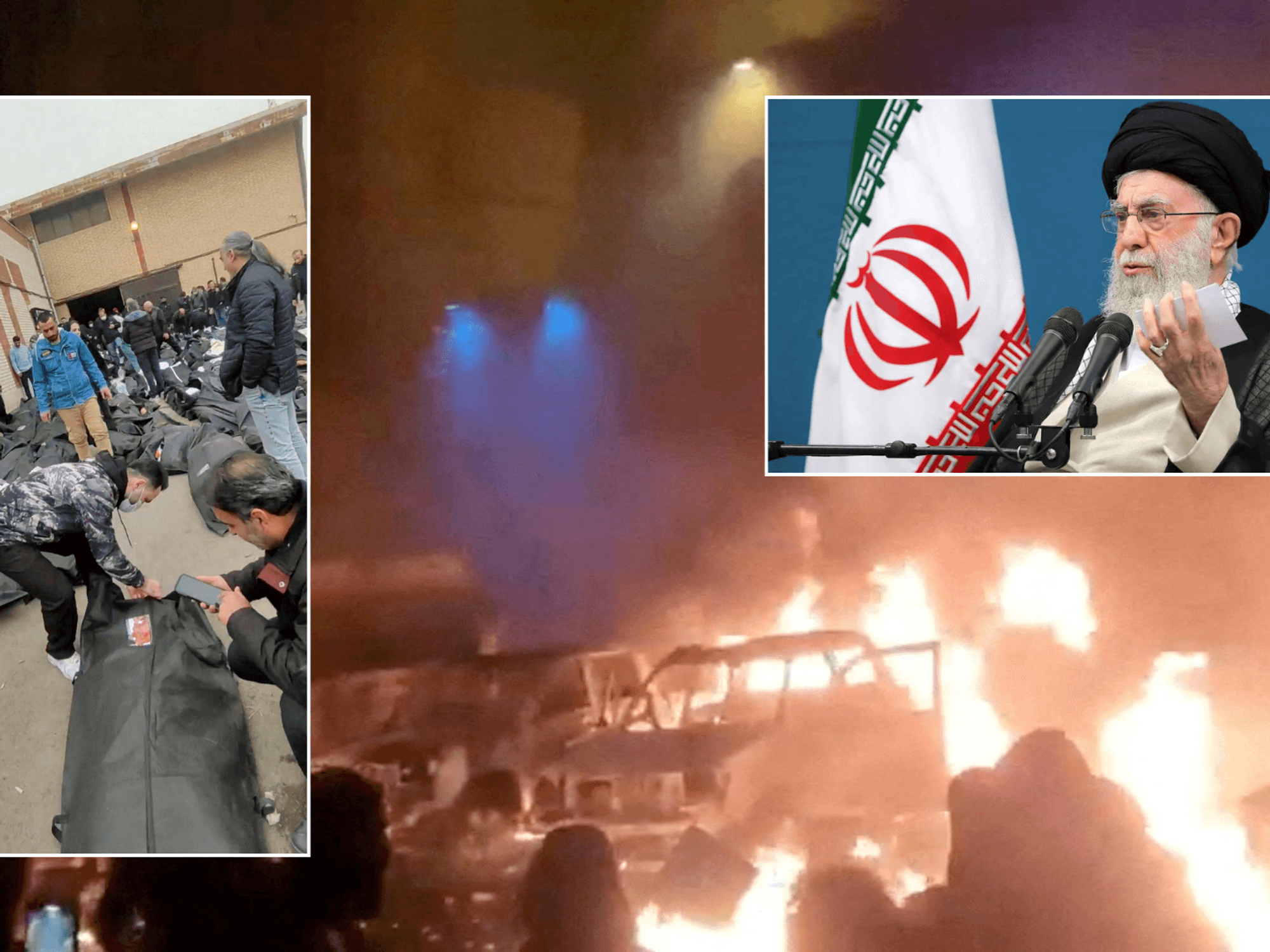 Iran 'killed 16,500 protesters and injured more than 300,000' as Supreme Leader delivers TV address