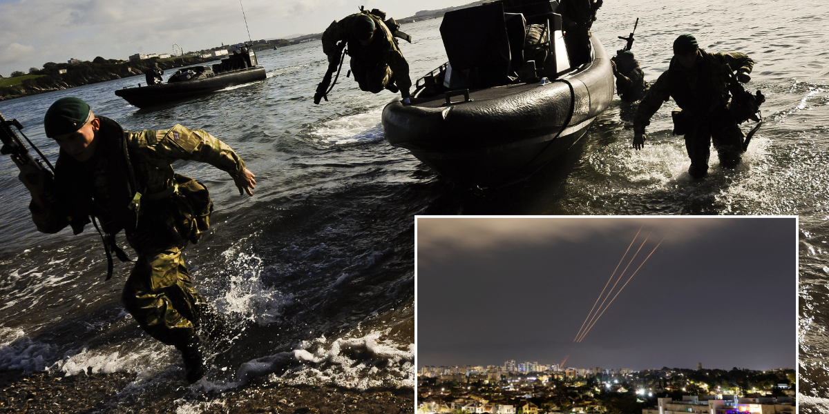NextImg:Royal Marines set to launch mass evacuation of Brits living in Middle East in 'Dunkirk II'