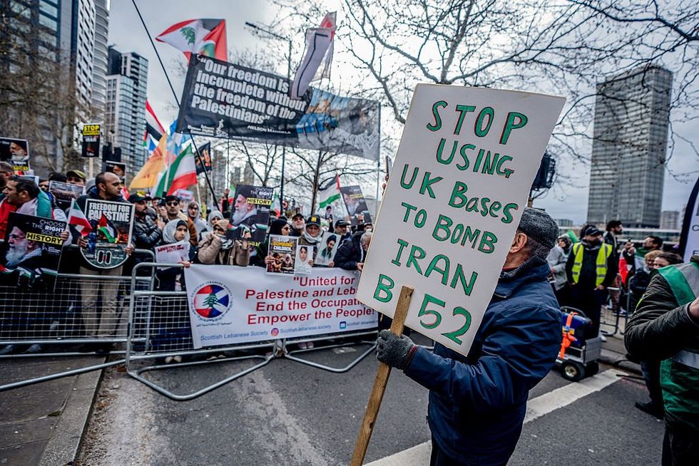 Iran protests London