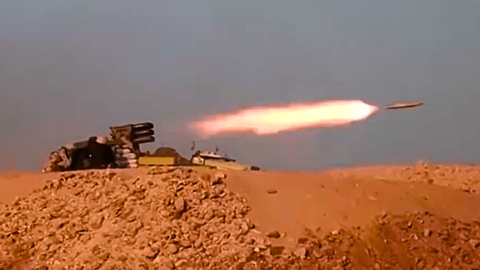 Iran rocket launchers