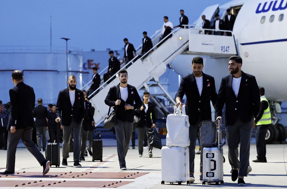 Iran's football team have travelled to the United States for the World Cup