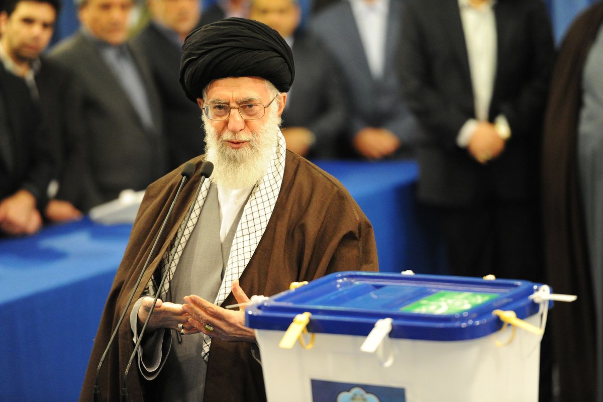 Iran's Supreme Leader Ayatollah Seyyed Ali Khamenei
