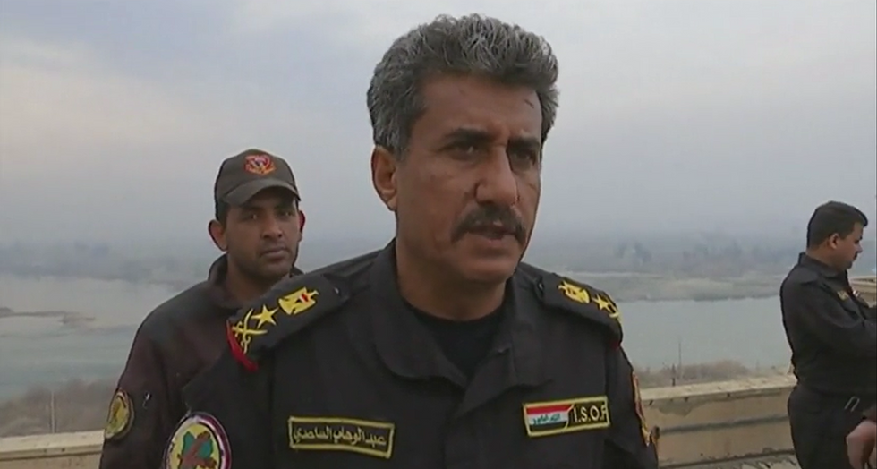 Iraq\u2019s chief counter terror officer General Abdul Wahab al-Saadi 
