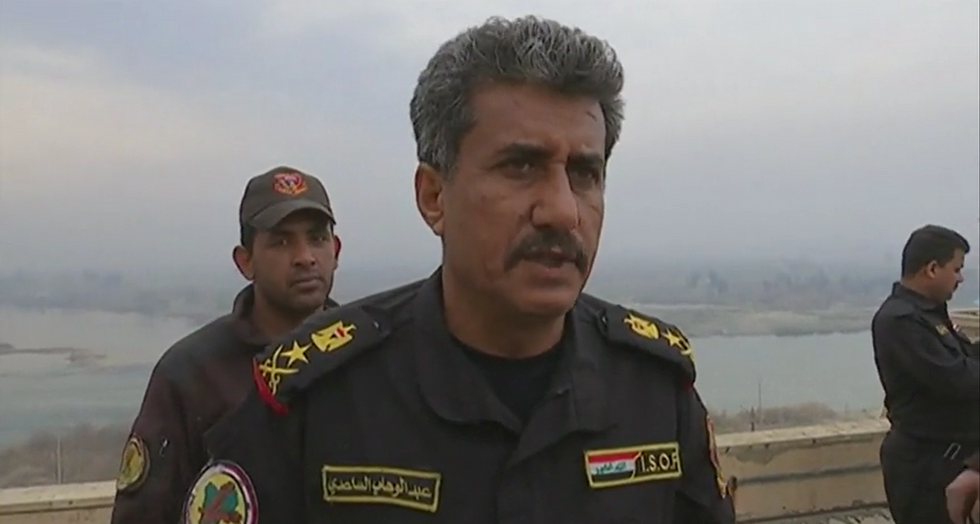 Iraq\u2019s chief counter terror officer General Abdul Wahab al-Saadi