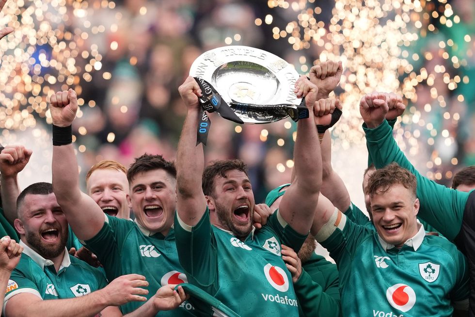 Ireland have won the Triple Crown but their sights are set much higher