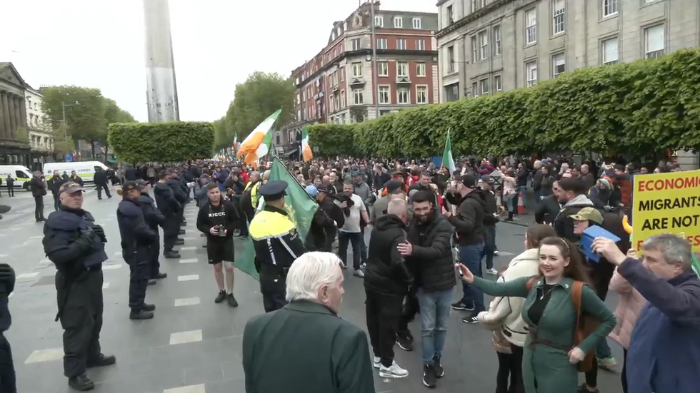 Ireland protest