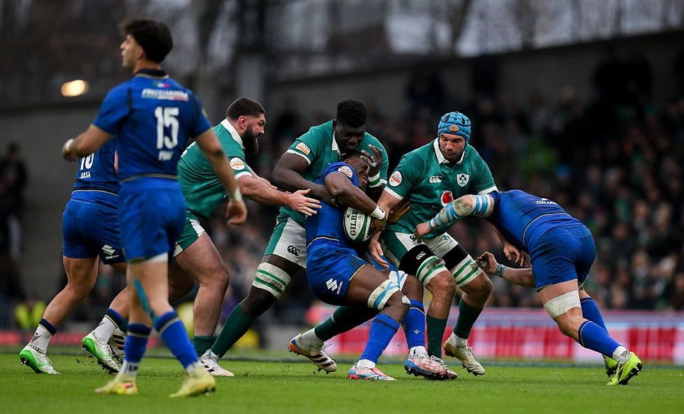 Ireland scraped past Italy in the Six Nations