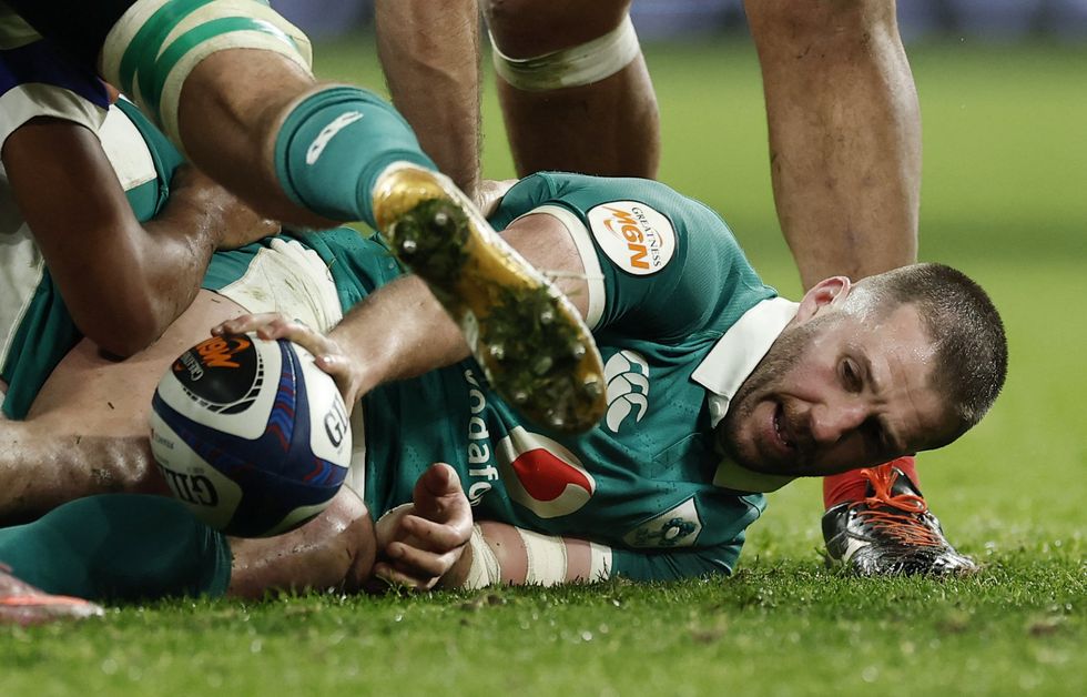 Ireland were taking on Six Nations holders France in Paris