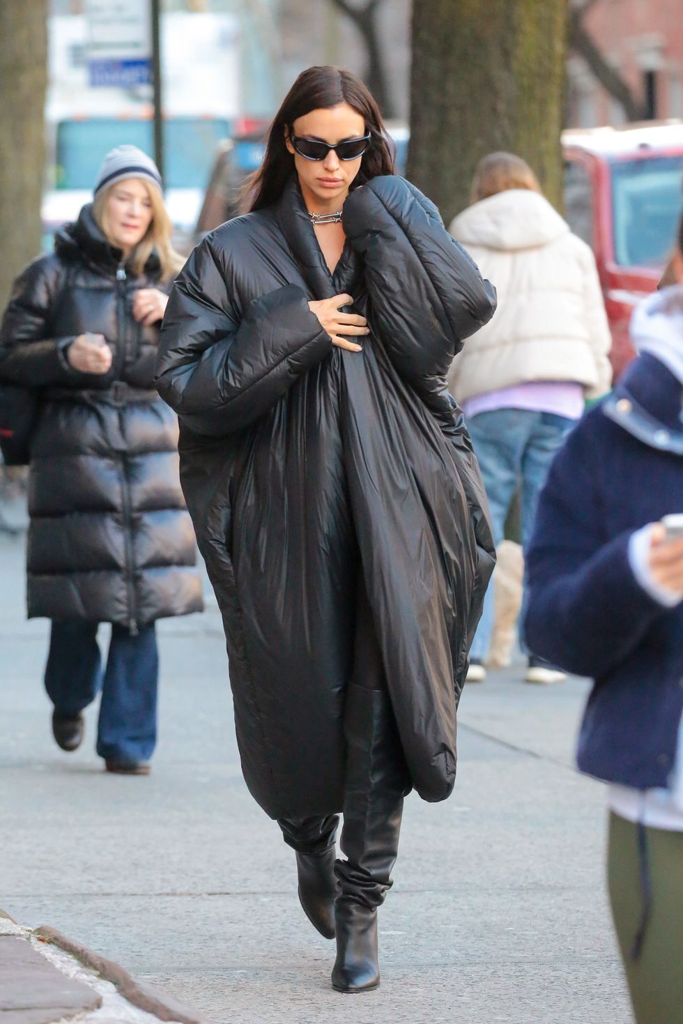 Irina Shayk was spotted with Tom Brady in New York earlier this week