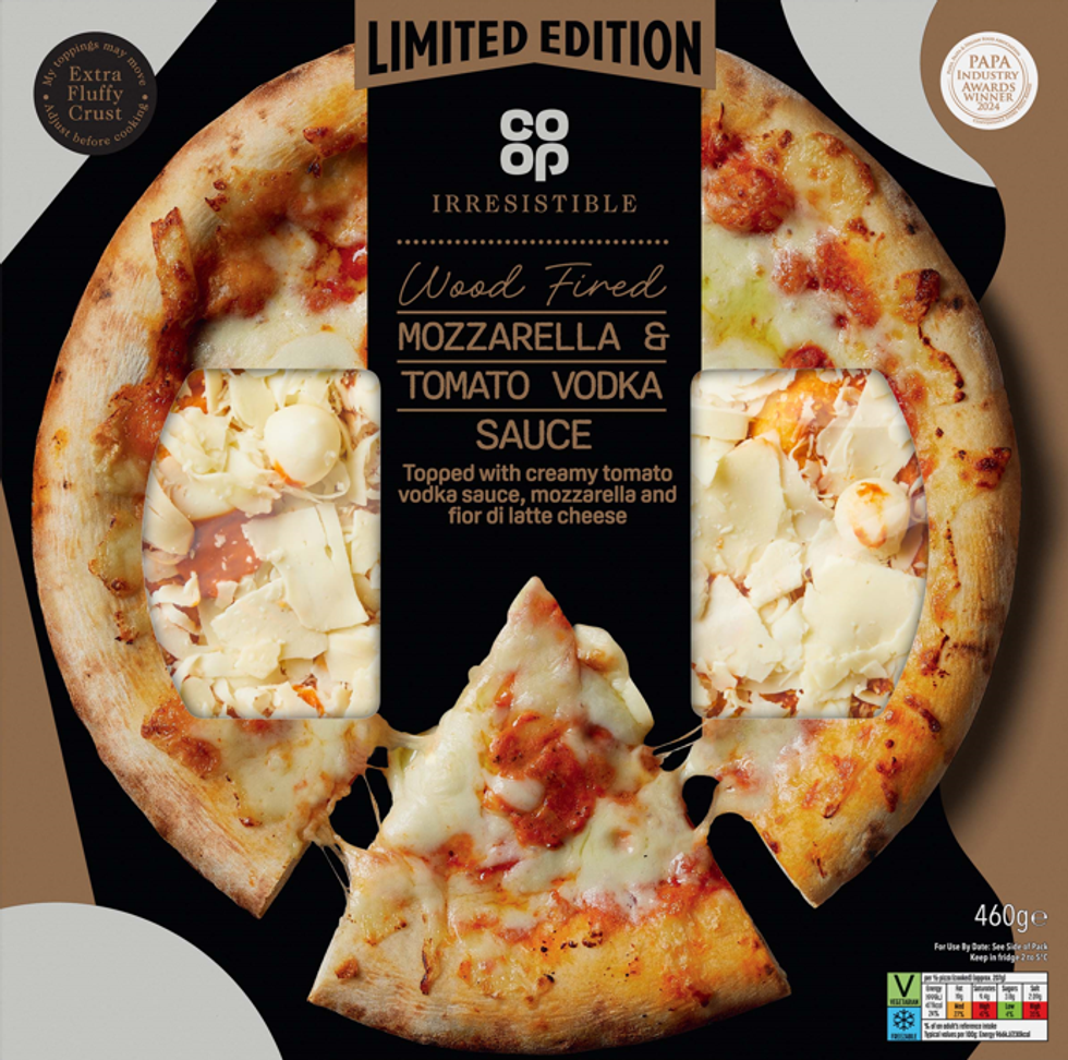 Irresistible Mozzarella and Tomato Vodka Sauce Pizza