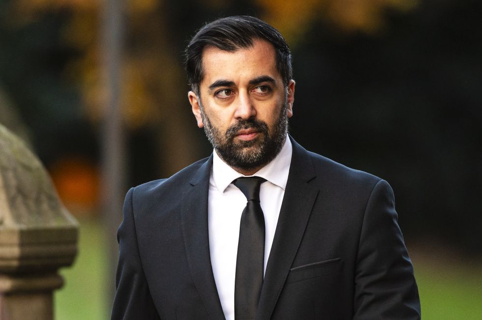 irst Minister Humza Yousaf attends the memorial service for former Chancellor of the Exchequer Alistair Darling at St Margaret's Episcopal Cathedral