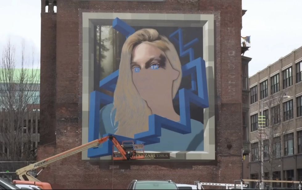 Iryna Zarutska mural