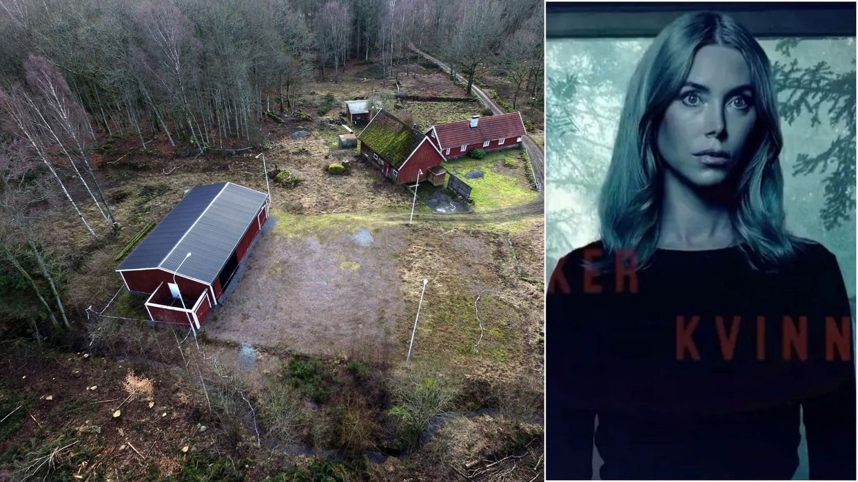 Isabel Eriksson, and the site where she was imprisoned