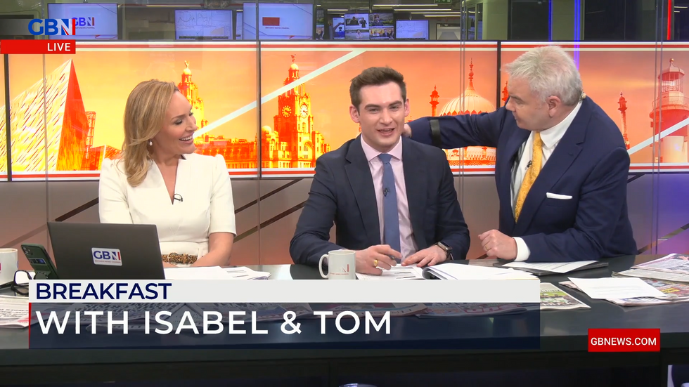 Isabel,Tom, Eamonn Holmes