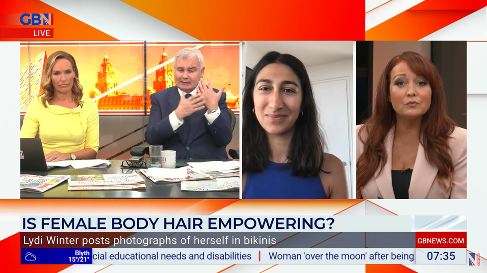 Isabel Webster and Eamonn Holmes speak to their guests