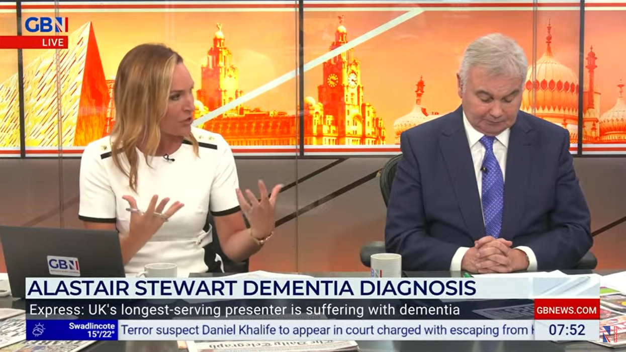 Isabel Webster and Eamonn Holmes