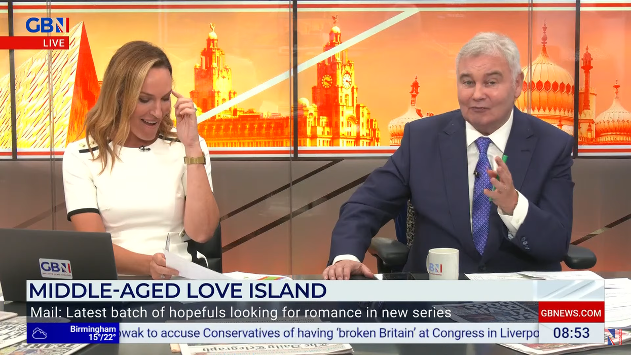 Isabel Webster and Eamonn Holmes