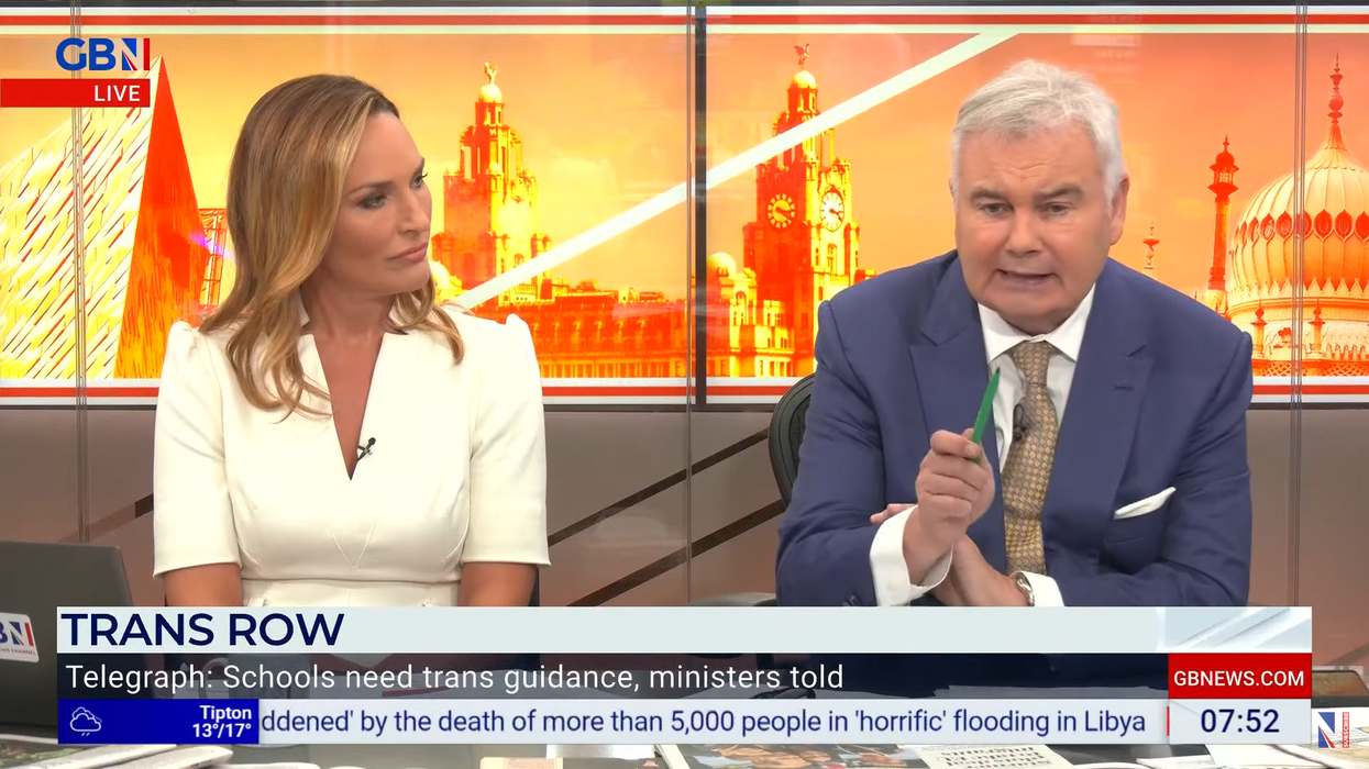 Isabel Webster and Eamonn Holmes