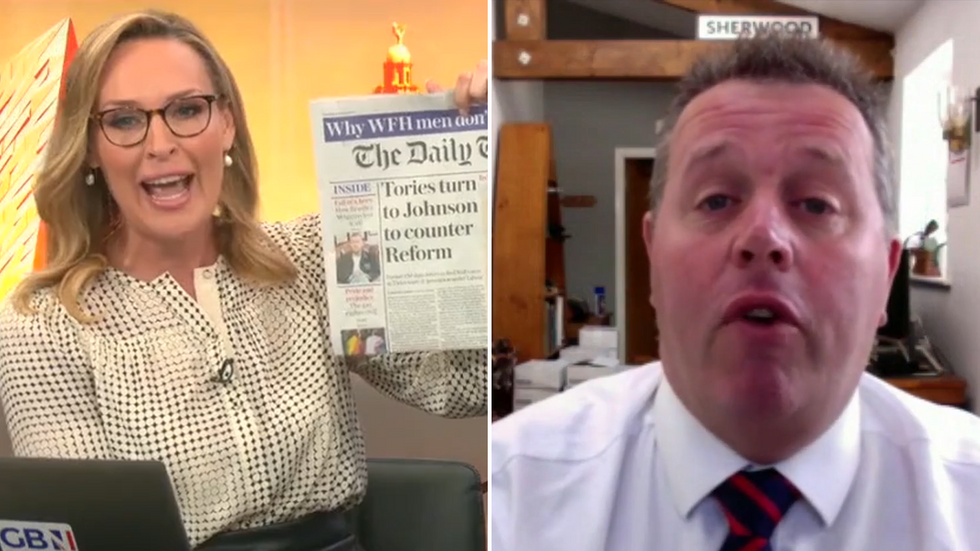 Isabel Webster and Mark Spencer