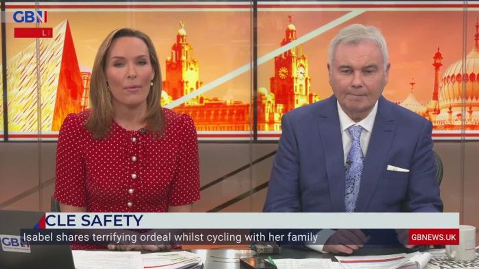 GB News star Isabel Webster in shock after watching five-year-old daughter Poppy 'nearly die' in van horror