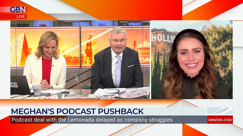 Isabel Webster, Eamonn Holmes and Kinsey Schofield