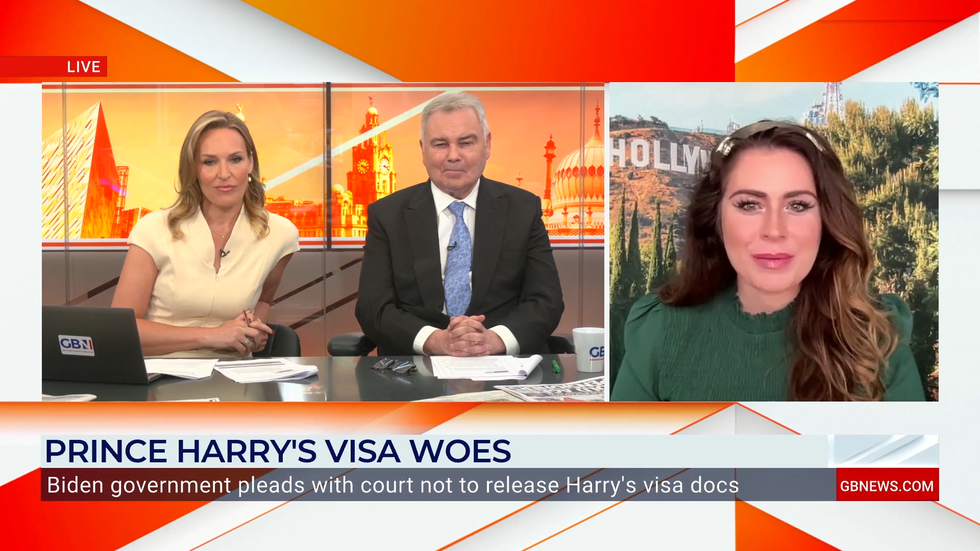 Isabel Webster, Eamonn Holmes, Kinsey Schofield