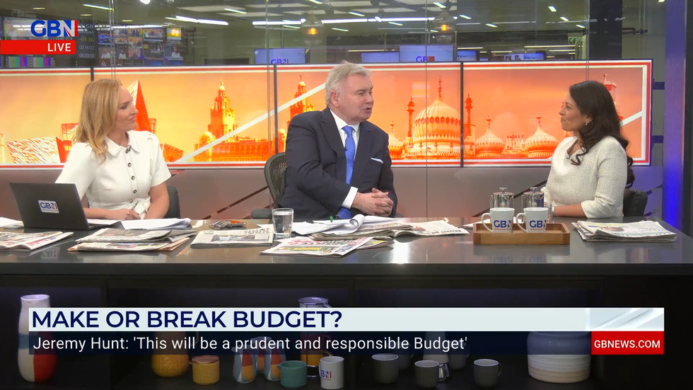 Isabel Webster, Eamonn Holmes, Priti Patel