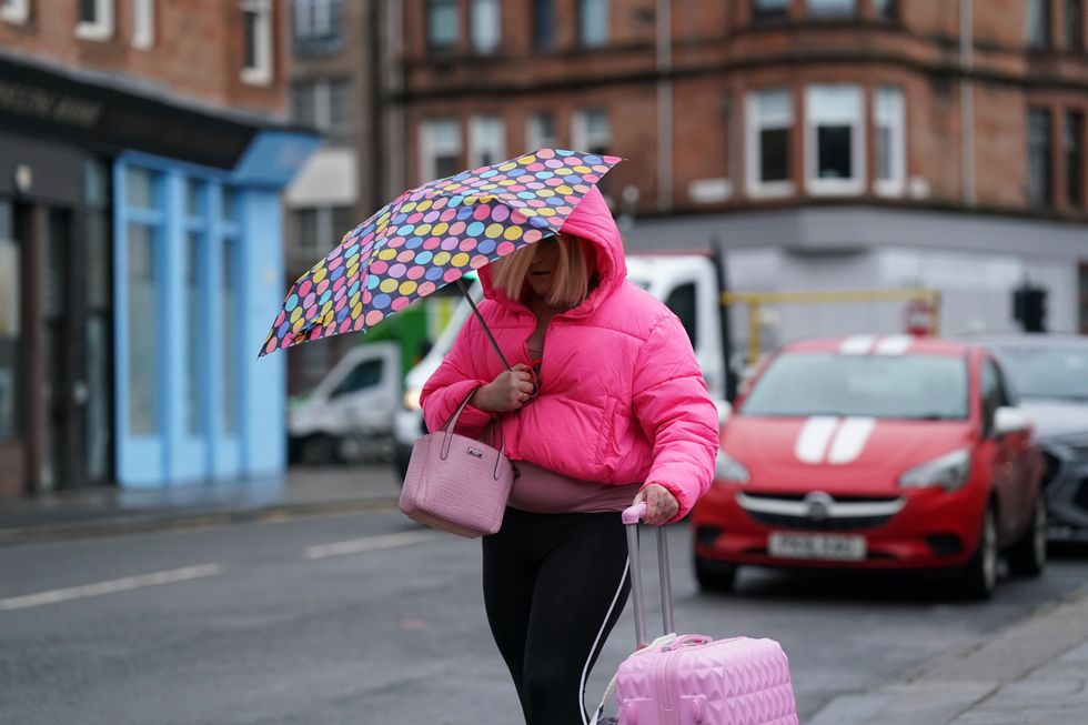 Isla Bryson, 31, formerly known as Adam Graham, from Clydebank, West Dunbartonshire, arrives at the High Court in Glasgow. Following a six-day trial at the High Court a jury has found the transgender woman guilty of raping two women when she was a man: one in Clydebank in 2016 and one in Drumchapel, Glasgow, in 2019. Picture date: Monday January 23, 2023.