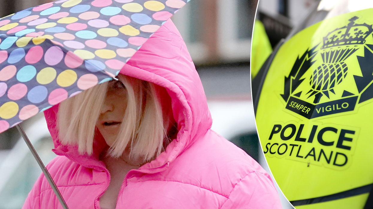 Isla Bryson/Police Scotland logo