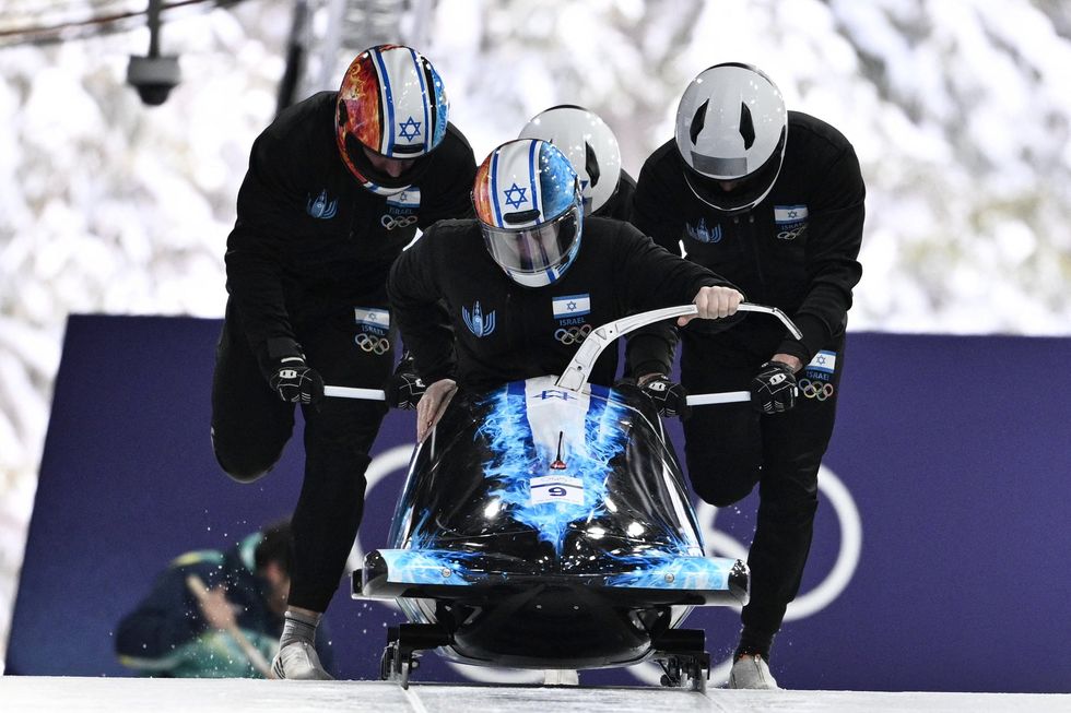 Israel bobsleigh team