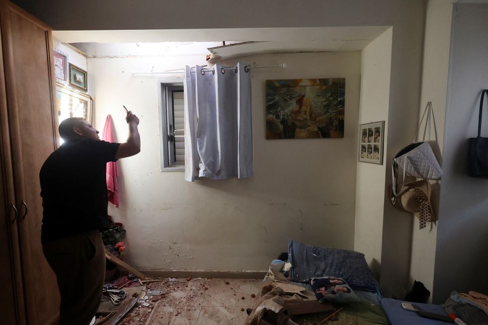 Israel house damage