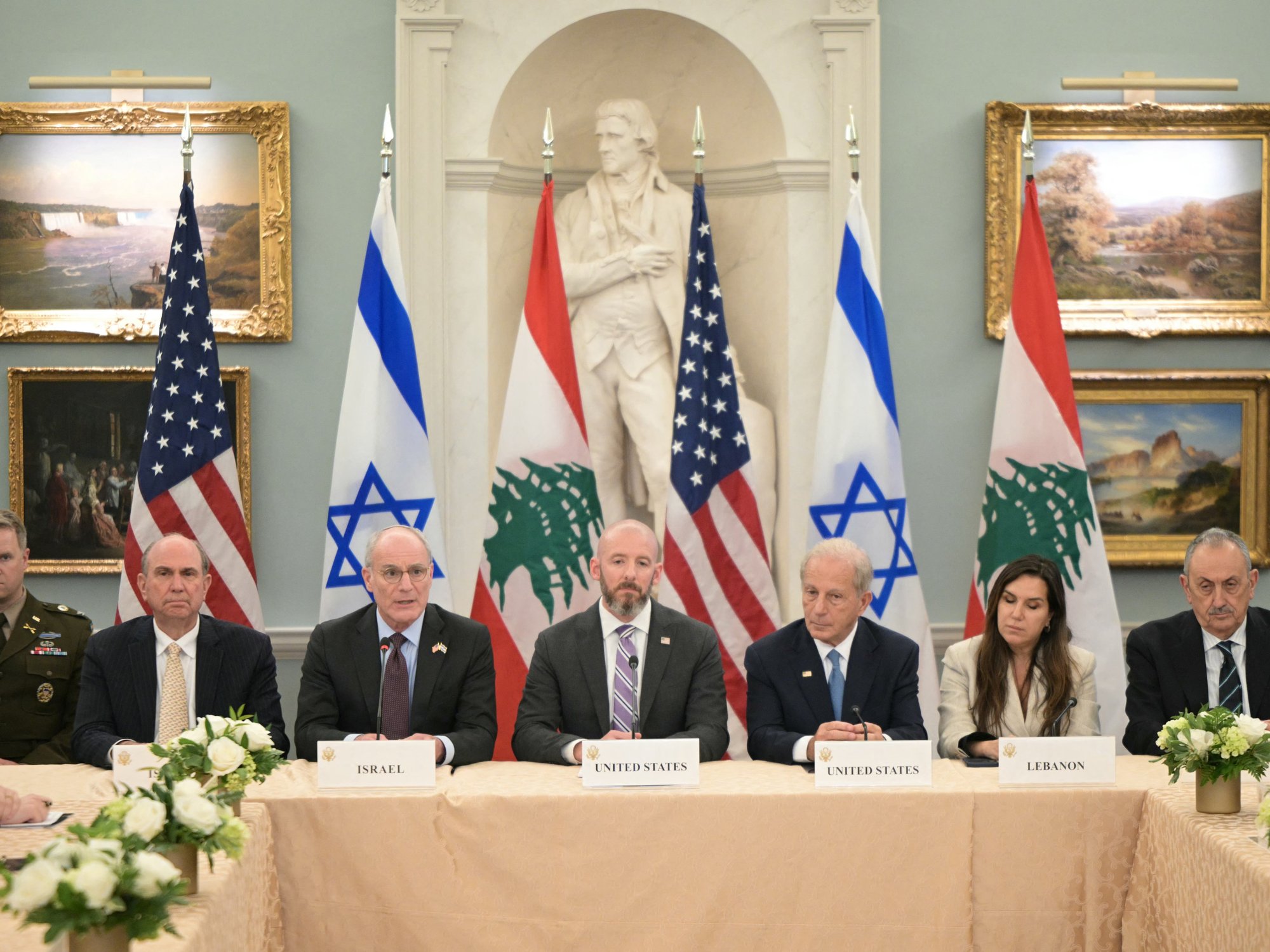 Israel-Lebanon ceasefire talks in Washington