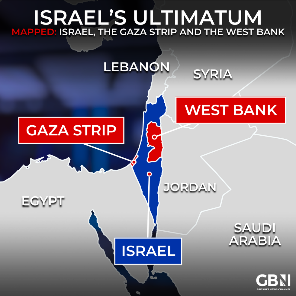 Israel map
