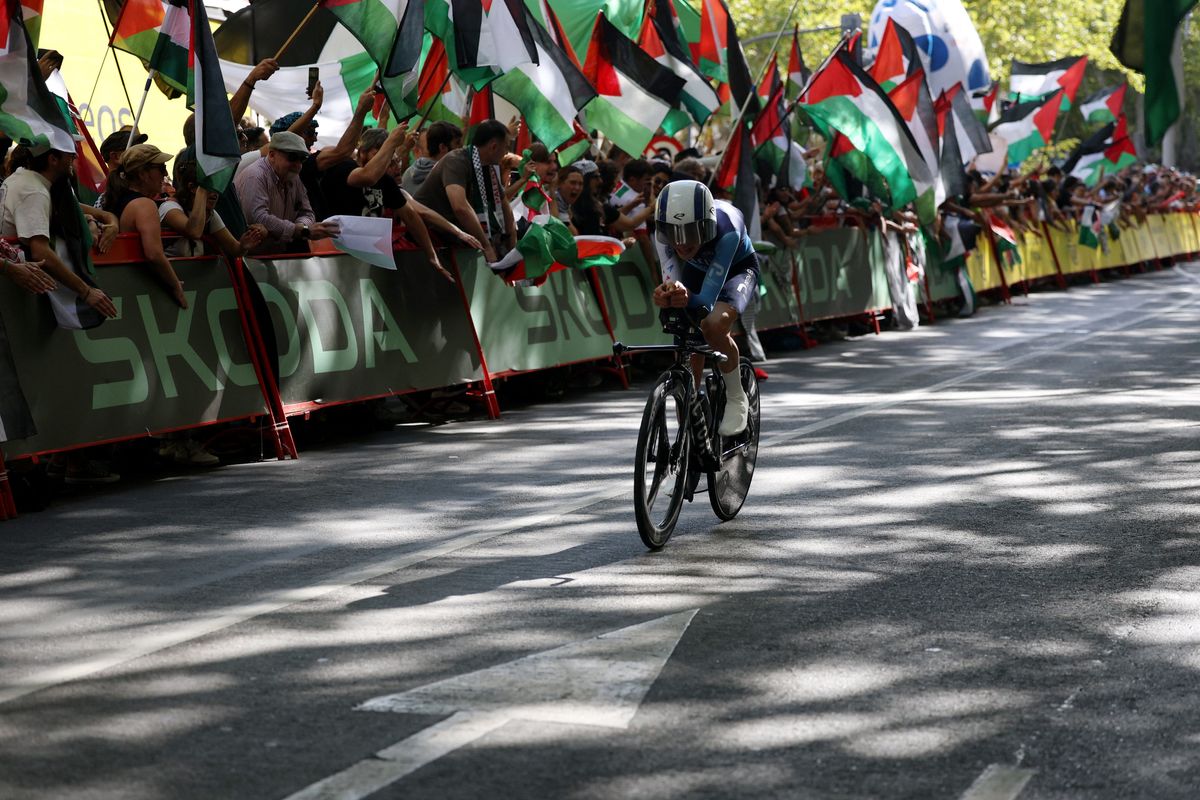 Israel-Premier Tech rider Jake Stewart