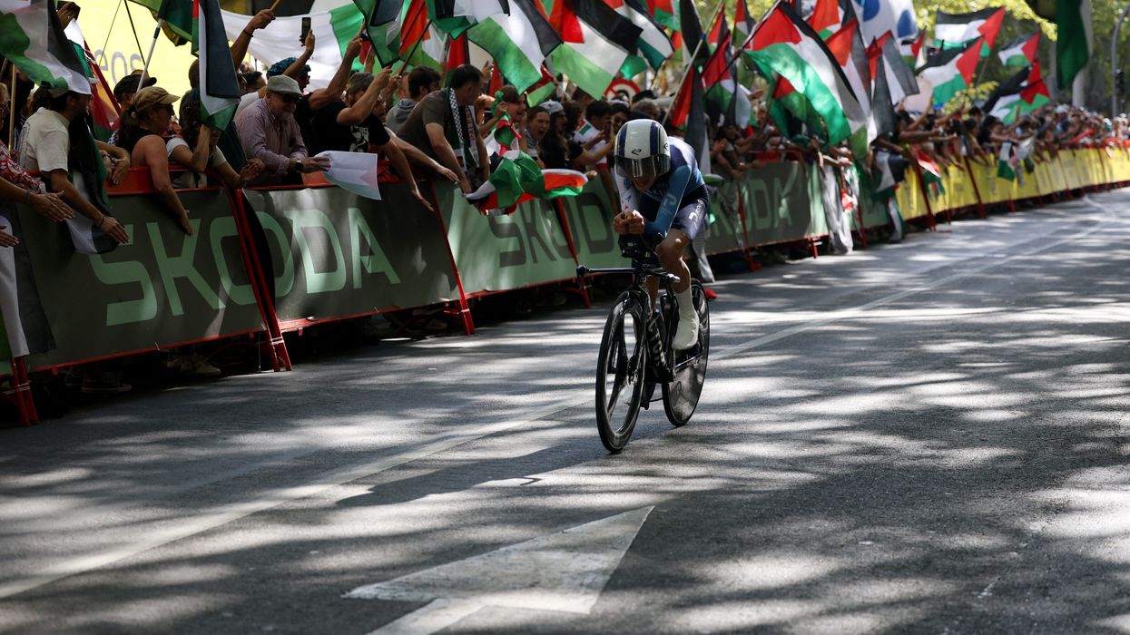 Israel-Premier Tech rider Jake Stewart