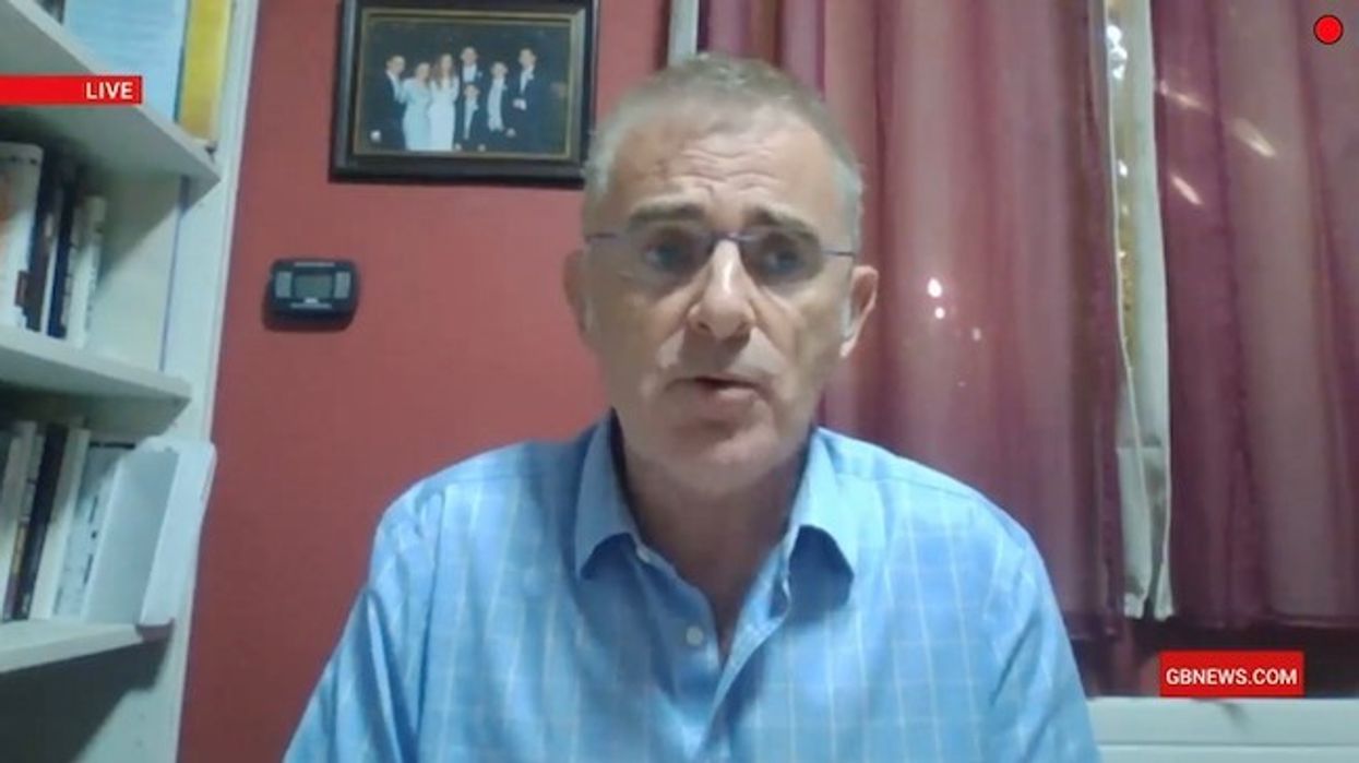 Israel's former ambassador to the UK Daniel Taub appeared on GB News this morning