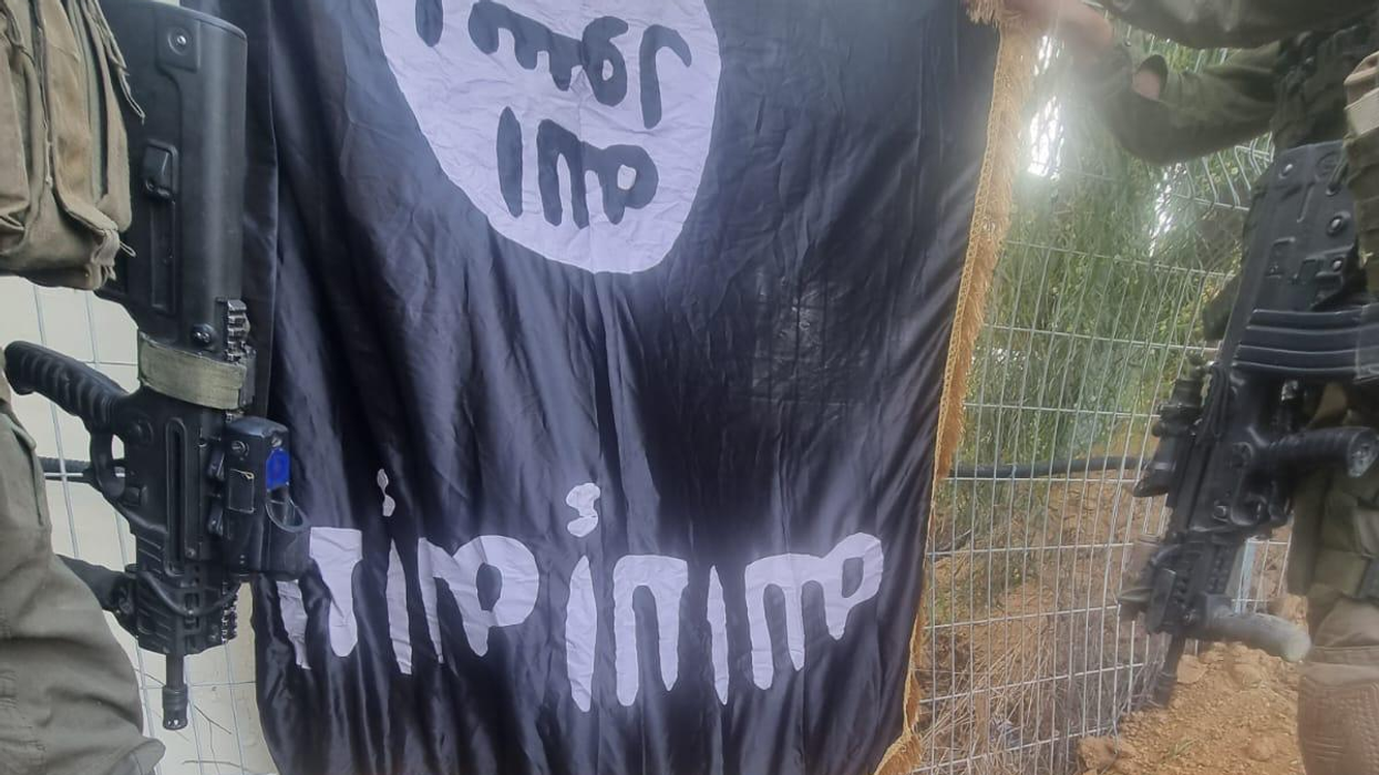 Israeli Defence Force confirms Isis flag found on Hamas terrorist killed during attack