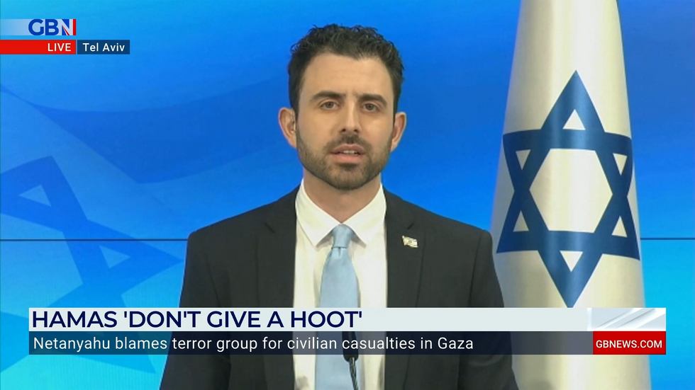 Israeli Government Spokesperson Eylon Levi appears on GB News