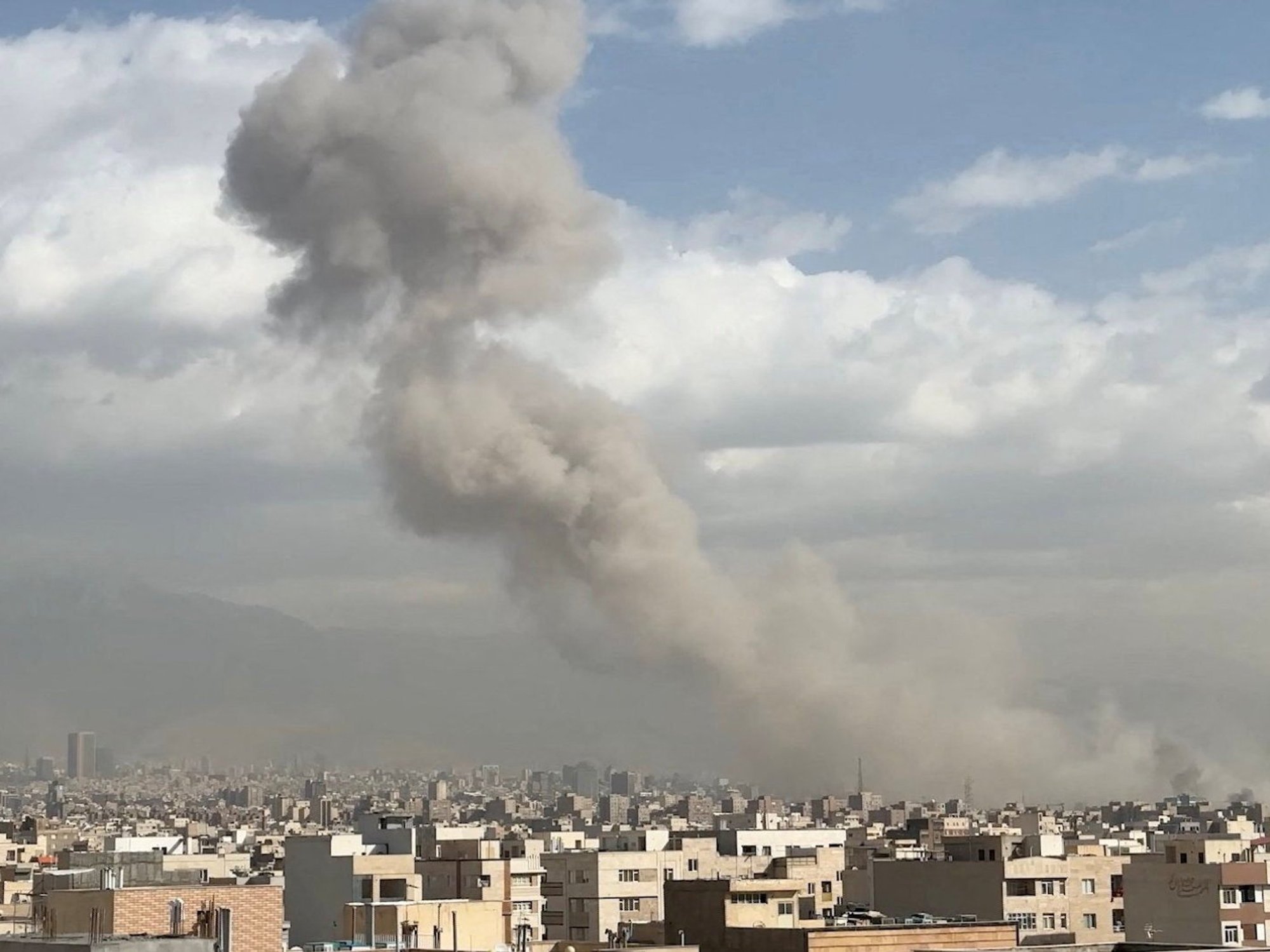 Israeli strike on Tehran