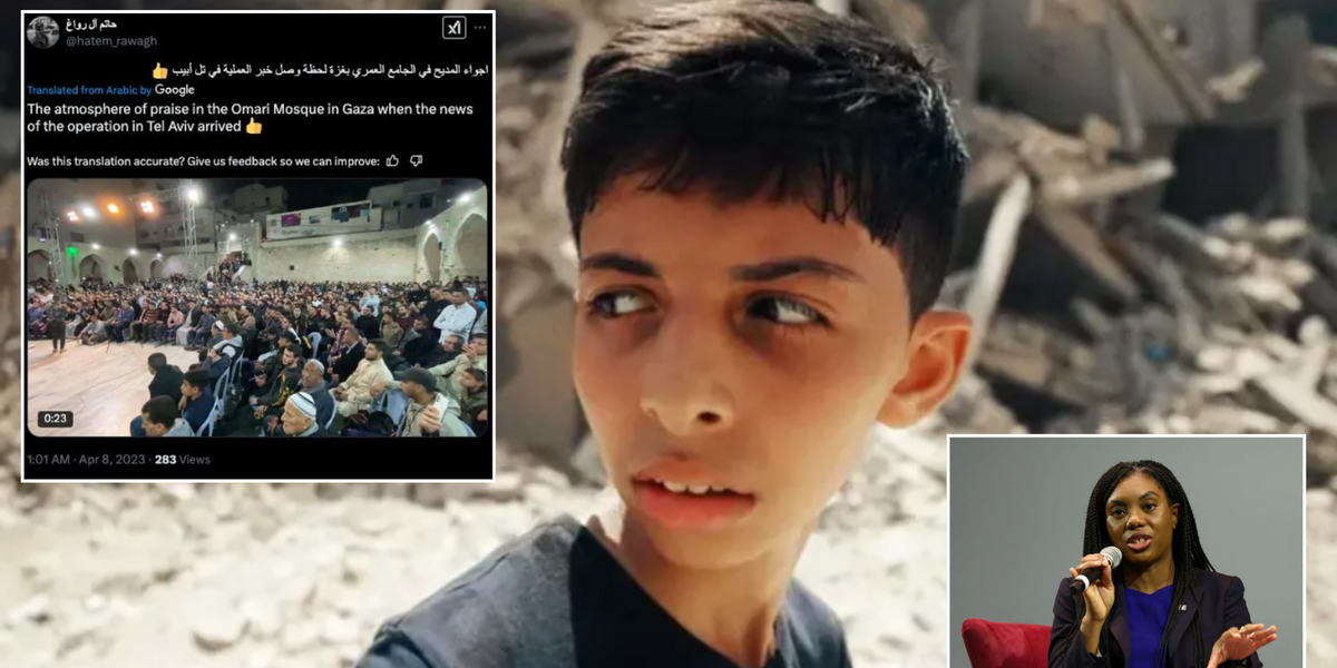 NextImg:Cameraman who worked on £400k BBC Gaza documentary appears to celebrate October 7 attacks