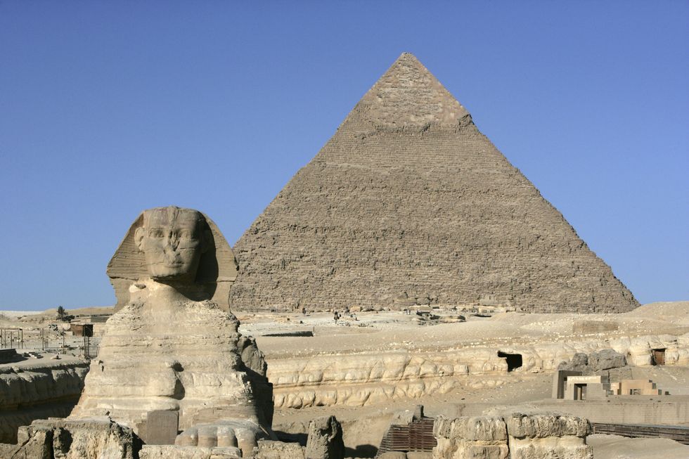 It is also not yet known how the Great Sphinx, on the Giza plateau, was built.