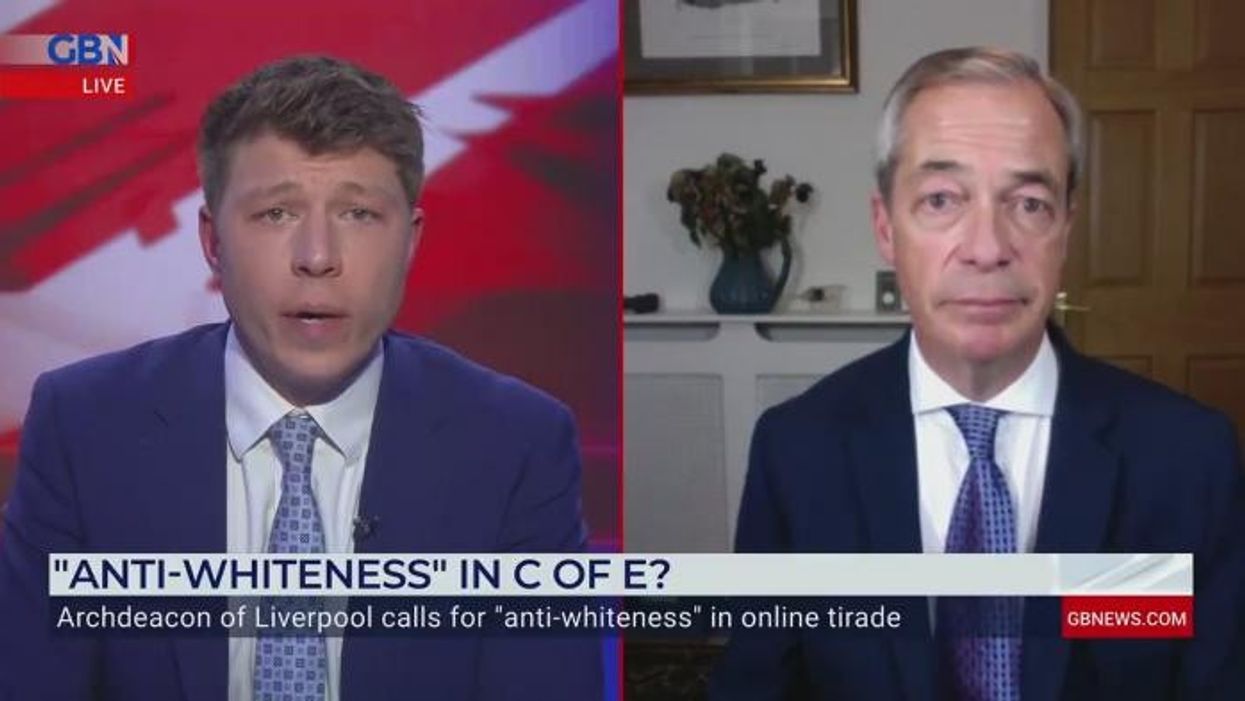 ‘GUTLESS!’ Nigel Farage blasts footballers - ‘should have intervened’ in Nike St George's cross row