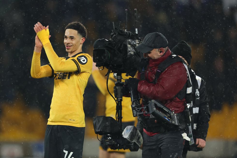 It was a magical night for Tom Edozie, who came off the bench to make his Wolves debut before scoring the equaliser