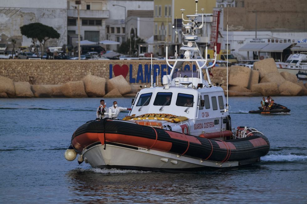 Italian coast guard