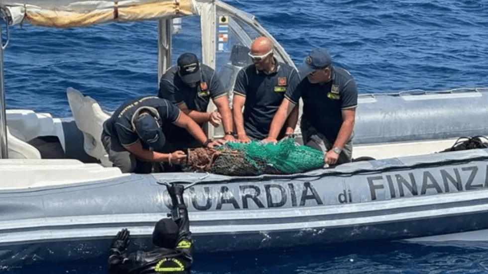 Italian officers make the discovery