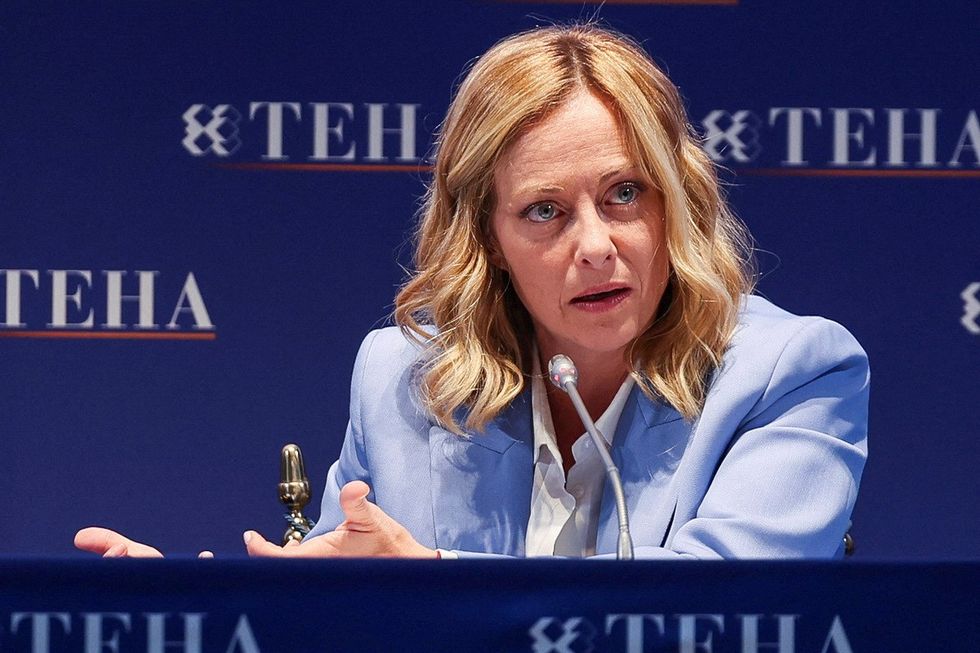 Italian Prime Minister Giorgia Meloni
