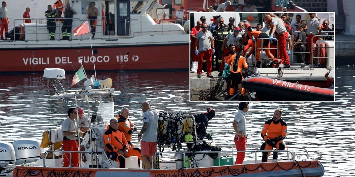 NextImg:Italy yacht rescuers find sixth body as manhunt probe launched by police
