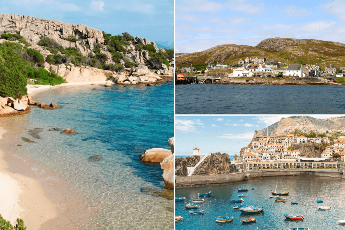 Italy Sardinia / Madeira Portugal / Outer Hebrides